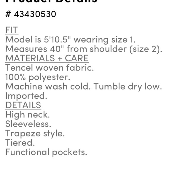 NWT Torrid Trapeze mini dress tencel denim size 2 2x 18 20 - Picture 5 of 7